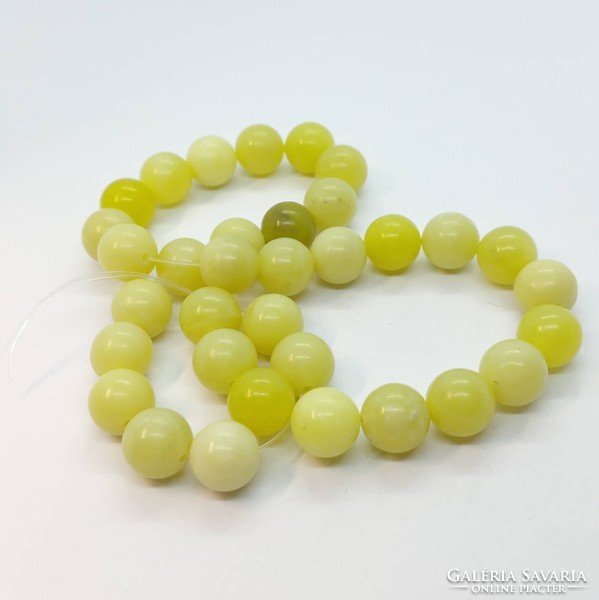 Lemon jade mineral pearl 10 mm