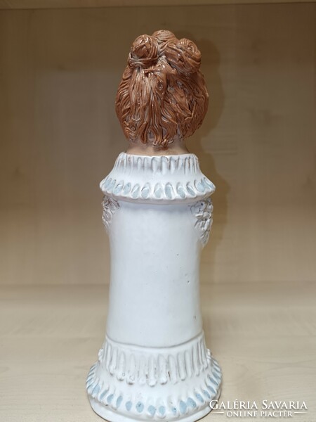 Antalfiné saint katalin ceramic figure
