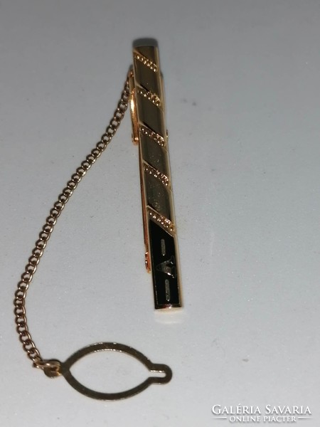 Jelzett 24 KGF Gold Filled  Aranyozott Nyakkendőtű ékszer lánccal.