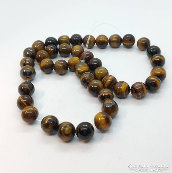 Tiger's eye mineral pearl 10 mm