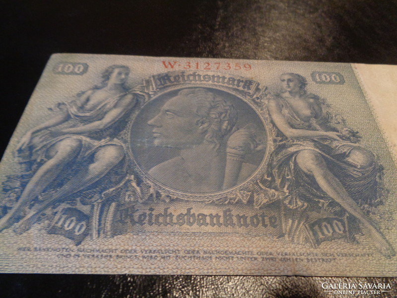 100 Reichmarks 1924. Nice condition.