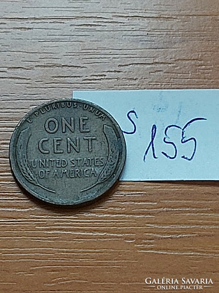 USA 1 CENT 1910  Kalászos penny, Lincoln, BRONZ  S155