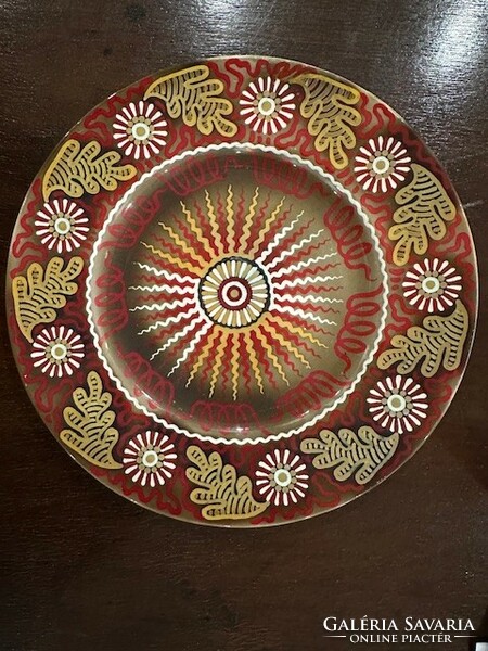 Zsolnay art nouveau decorative plate
