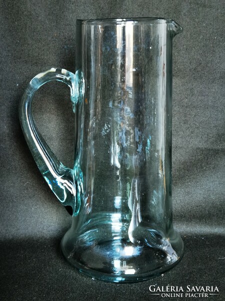 Vintage blown glass jug