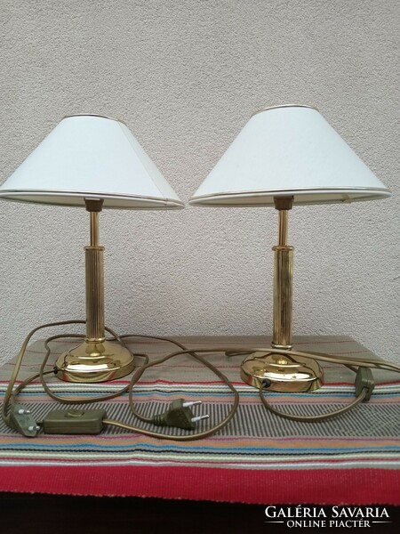 Vintage copper table lamp 2 pcs. Hollywood regency style. Negotiable!