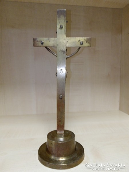 Brass crucifix