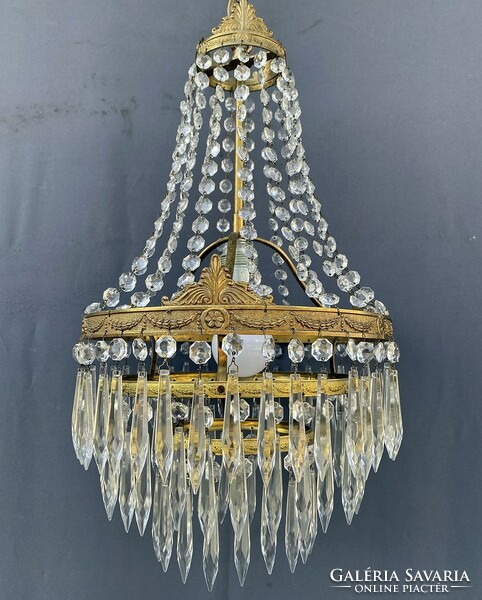 Perfect French chandelier.