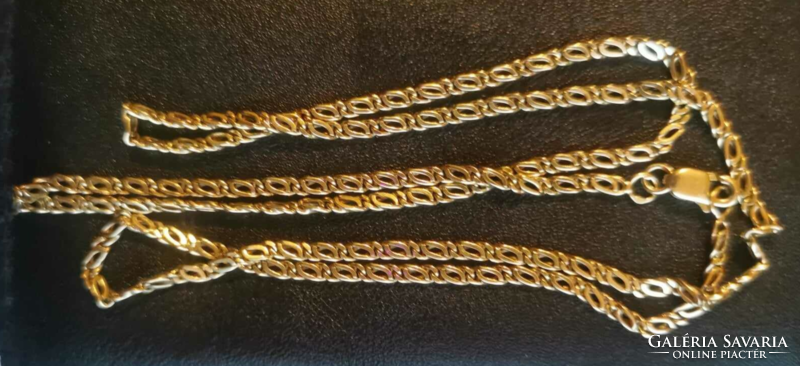 14 karátos arany nyaklánc 10 g, 57 cm