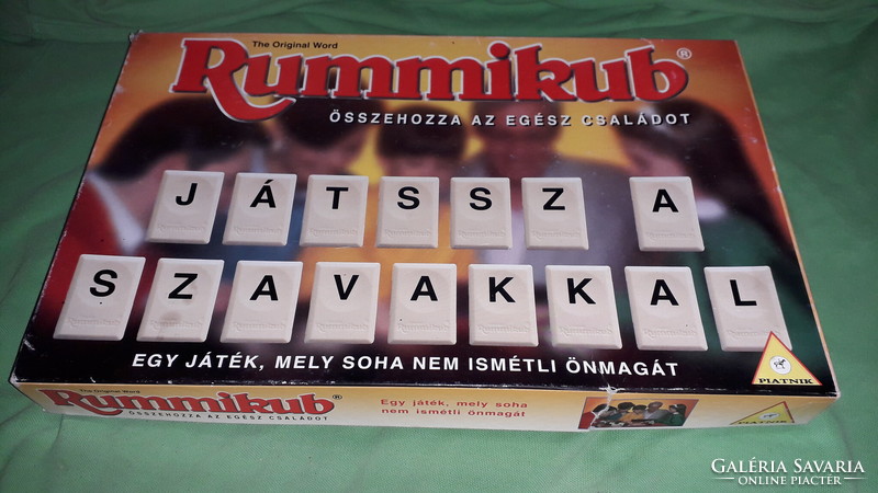 Quality piatnik rummikub board game - game with the letters complete as shown in the pictures