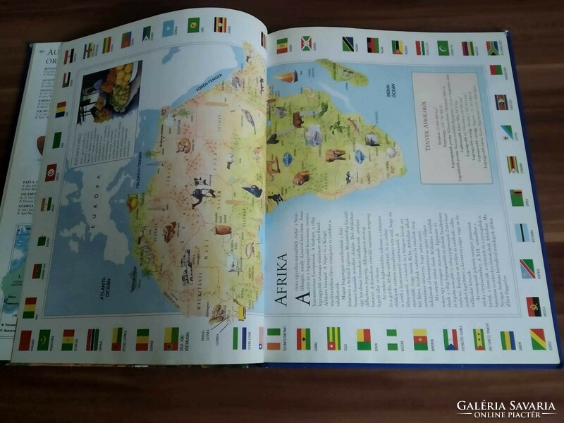 Capable world atlas for children, 1997