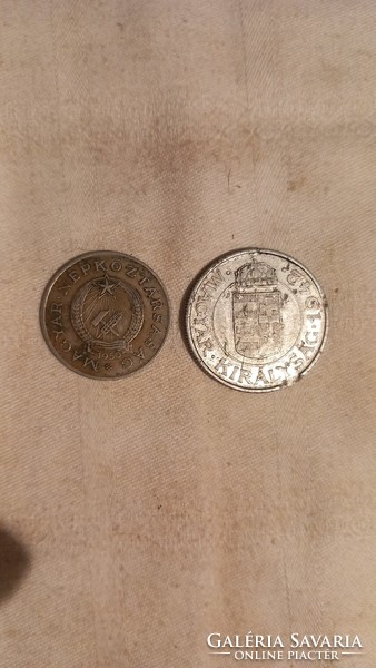 2 Pengő and 2 forints