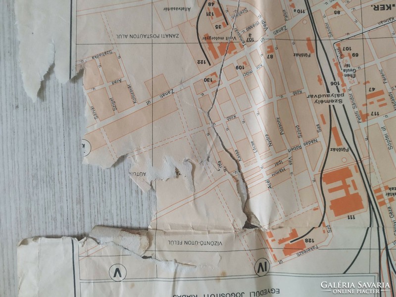 Szombathely térkép 1942