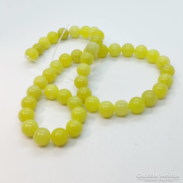 Lemon jade mineral pearl 8 mm