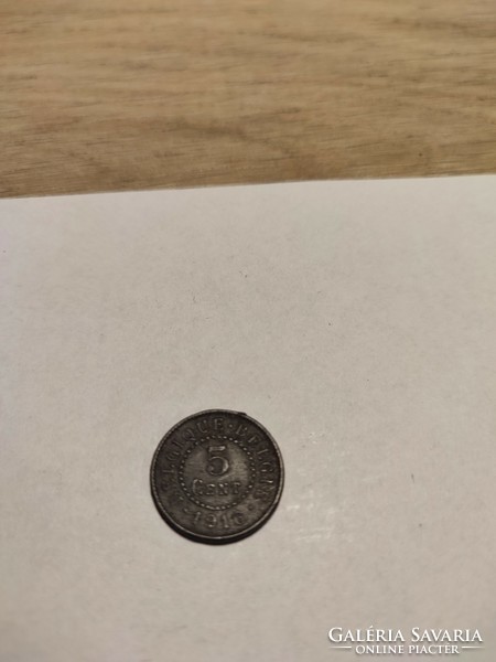 Belgium 5 cent pénzérme