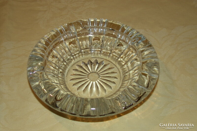 Glass ashtray 15x3.5 cm
