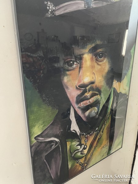 Jimi Hendrix painting