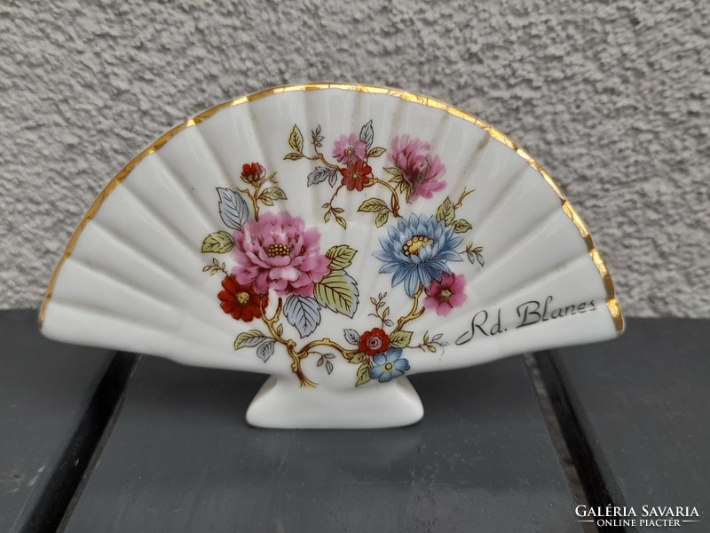 Beautiful little porcelain fan