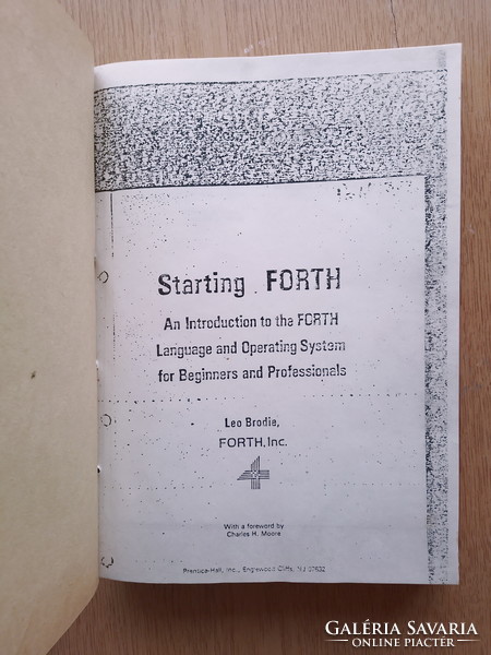 4.5 Kg. Forth programming and other development books in English (4 pcs. in one)