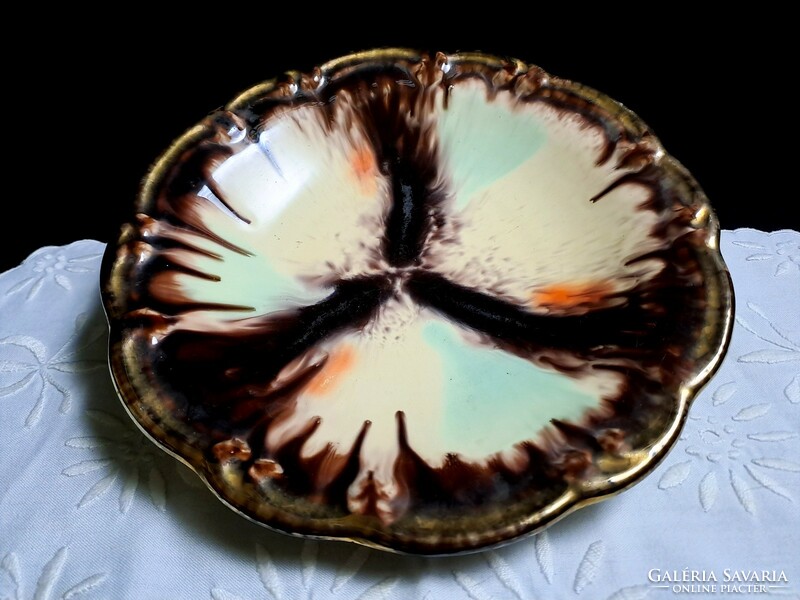 Specially painted ceramic serving bowl 26 cm
