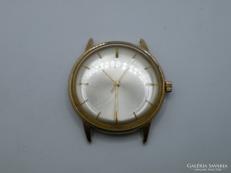 Uk0324 gold plated doxa watch from 1965
