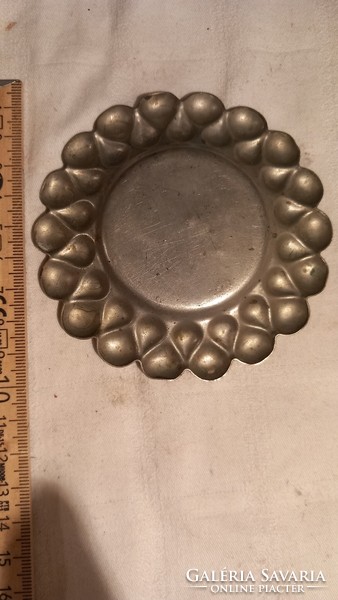 Old small alpaca ring holder