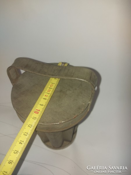 Marked pudding form, tin pudding maker, 18 cm high, in very good condition!