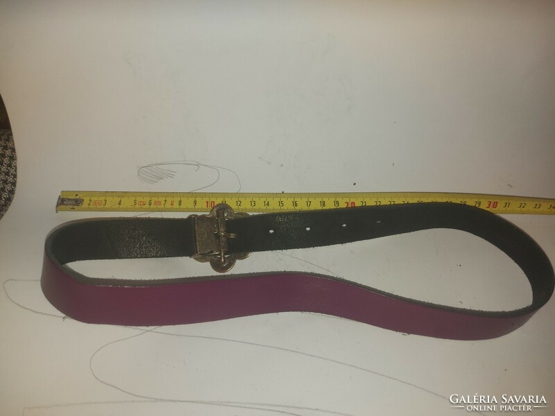 French leather belt, in good condition, size small/child size?