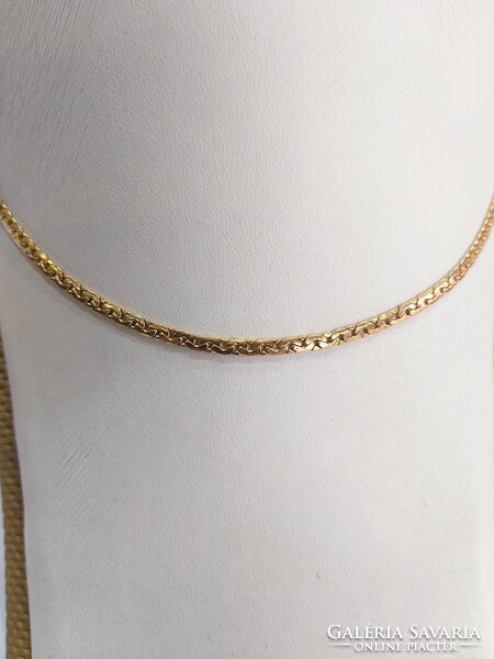 14K gold 4.07g cobra necklace (no.: 24/89.)