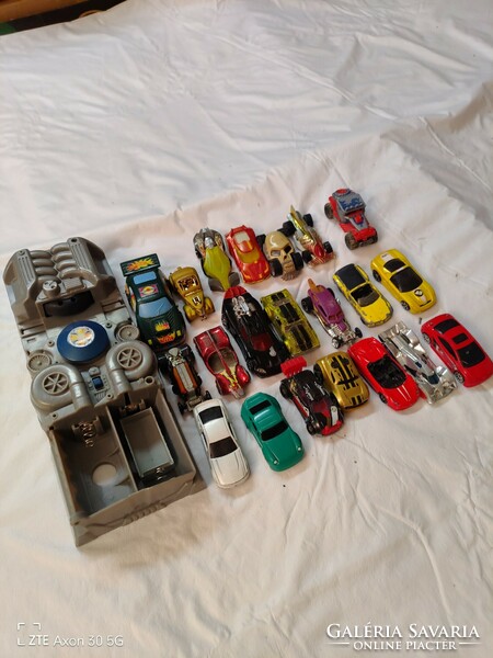 About 20 hot wheels small cars for sale in mixed condition