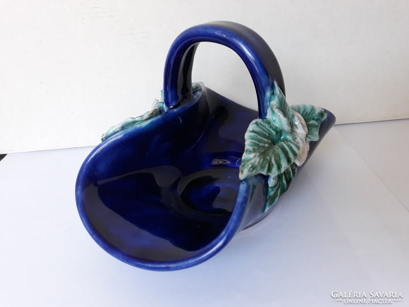 Zsuzsa Morvay beautiful ceramic offering basket