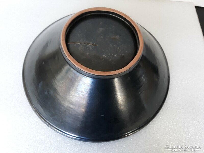 Retro pond head large ceramic bowl