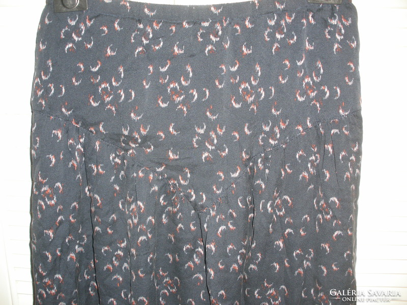 Silk, 100% silk custommade skirt with elasticated waist