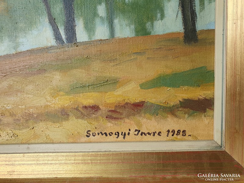 Somogyi Imre 1988 / Vízparti táj
