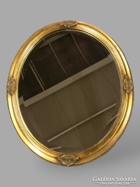 Neobarokk tükör arany színben - 2 db