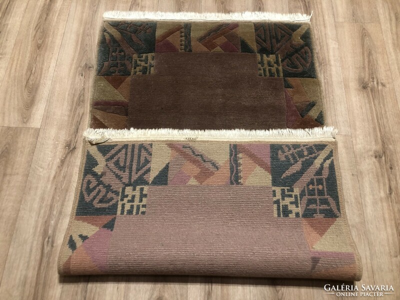 NEPÁLI kézi csomózású gyapjú szőnyeg, 94 x 169 cm
