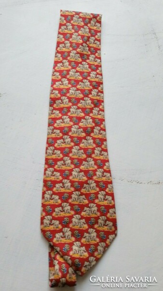 Szép állapotú tiszta selyem nyakkendő