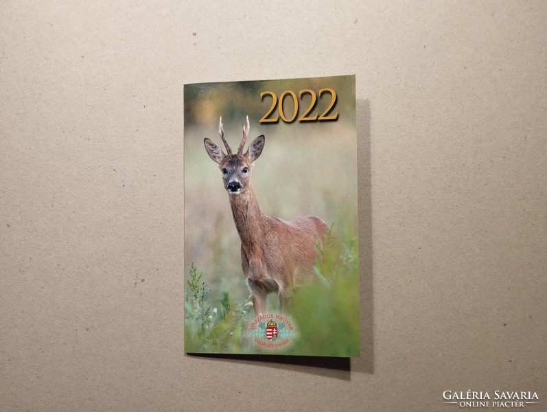Hungary, card calendar ii.- 2022