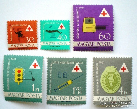 S1806-11 / 1961 healthcare stamp series postal clerk