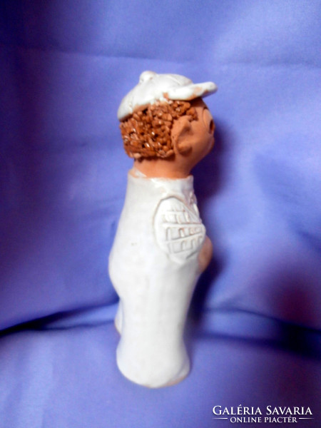 Ask - Antalfiné Sainte Katalin - charming little boy ceramics - art&decoration