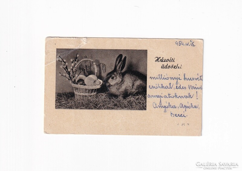 H:81 Húsvéti Üdvözlő  üdv.kártya-képeslap