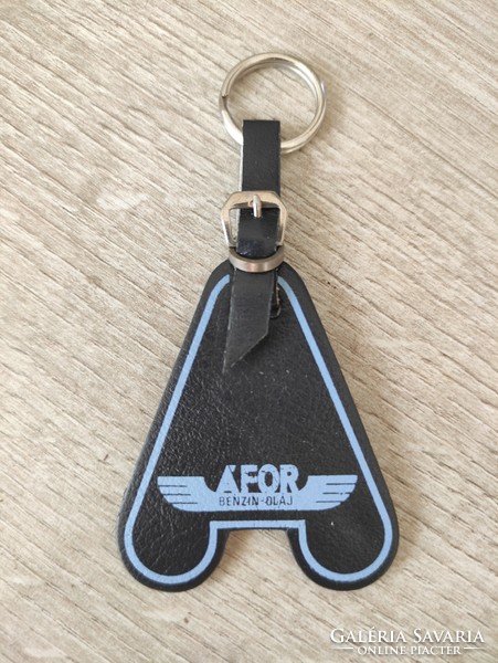 Original retro key ring with Áfor 