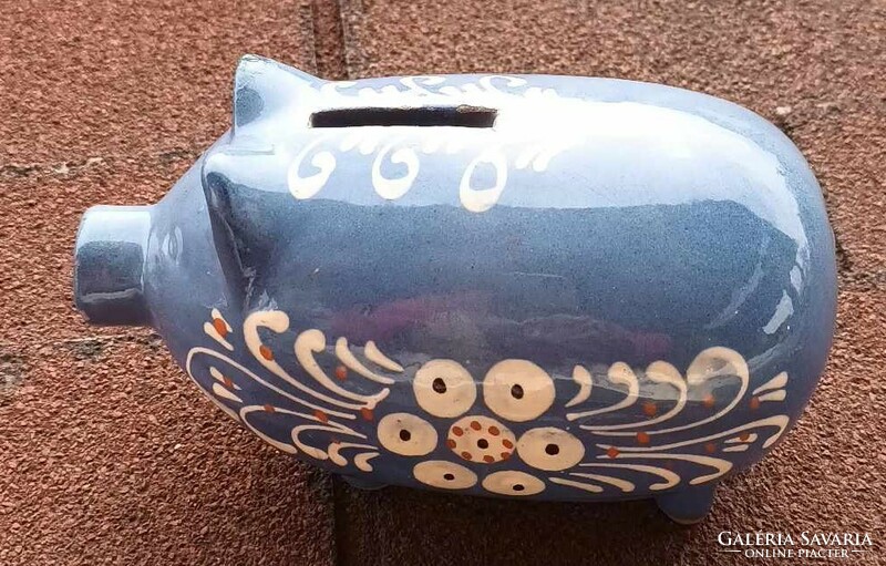 Blue ceramic pig bushing - rare color!