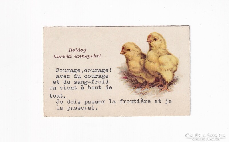 H:80 Húsvéti Üdvözlő  üdv.kártya-képeslap