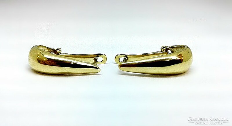 Modern gold earrings (zal-au124012)
