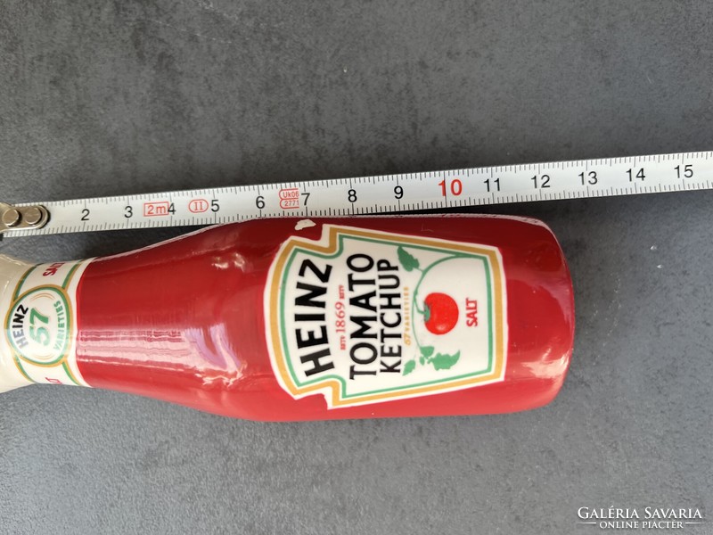 Heinz ketchup ceramic salt shaker - advertising item