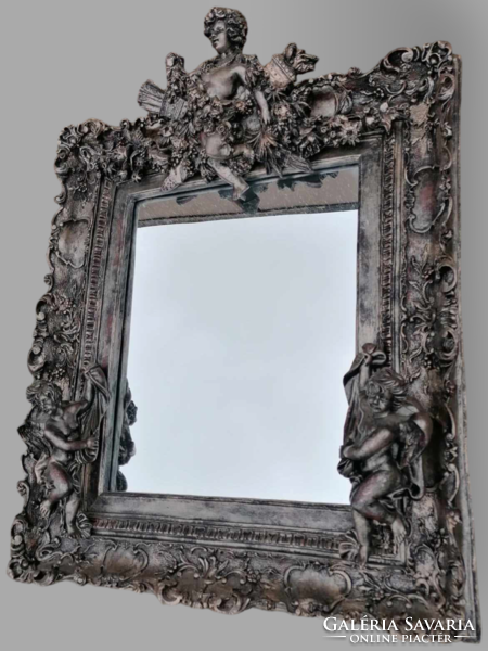 Baroque putto mirror