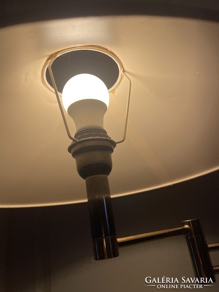 Vintage réz csuklós fali lámpa
