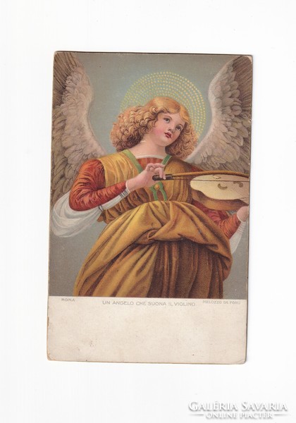 H:78 Vallásos Üdvözlő  képeslap postatiszta 02