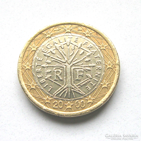 France - 1 euro - 1 € - 2000 - millennium year