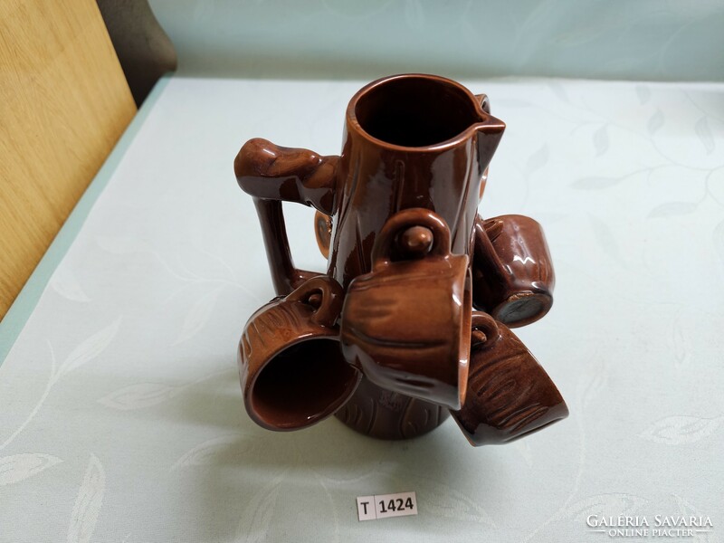 T1424 ceramic drinking set 20 cm